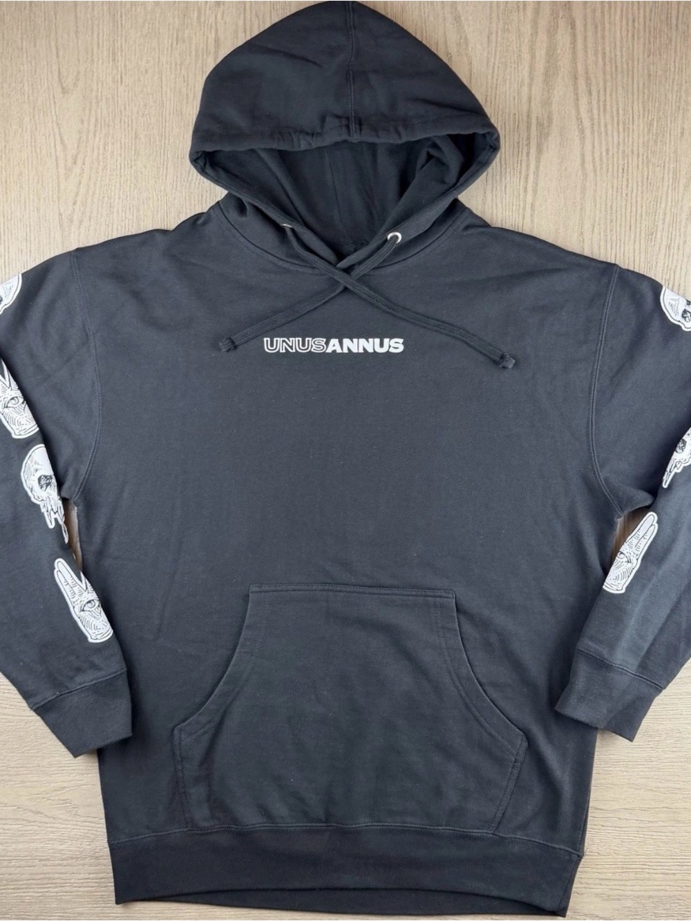 Unus Annus "Goddus Annus" hoodie. Size Large. Rare.